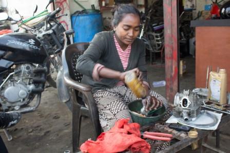 Woman 'bike doctor' proves there is no such thing as a man's job