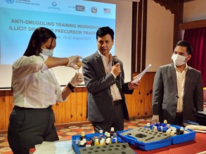 Nepal Customs and Law Enforcement Officers Enhance Skills Against Drug Trafficking