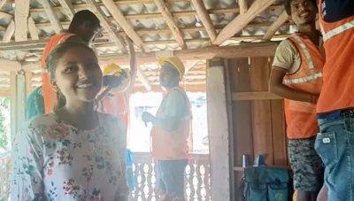Teenage trainer Laxmi helps Returnee Migrants become Electricians