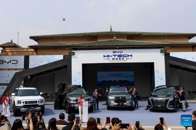 BYD's 'Hi-Tech' Week Showcases Latest EV Innovations, Future of Mobility in Kathmandu
