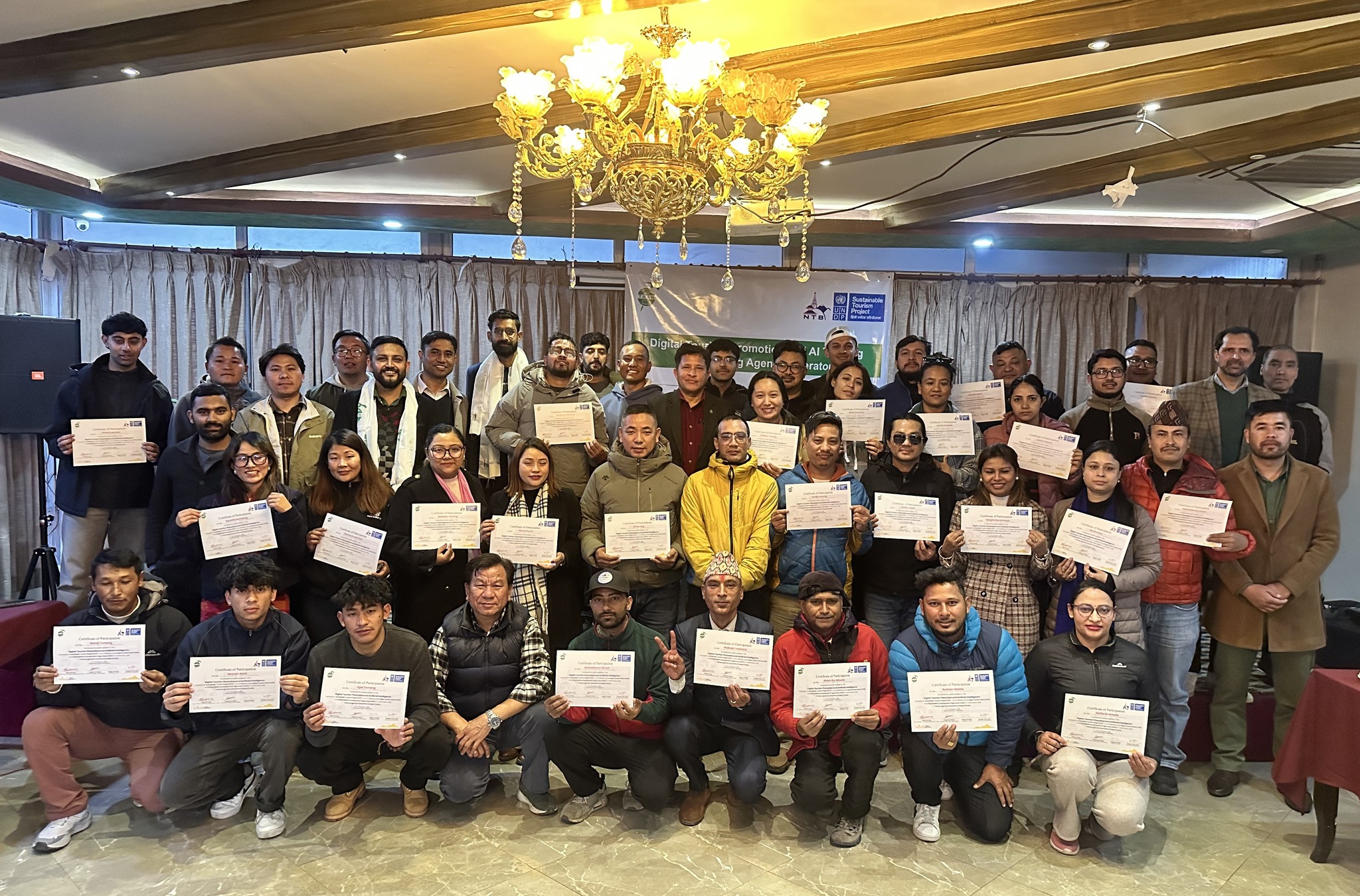 डिजिटल पर्यटन प्रवर्द्धन र एआई तालिमको दोस्रो ब्याच सम्पन्न