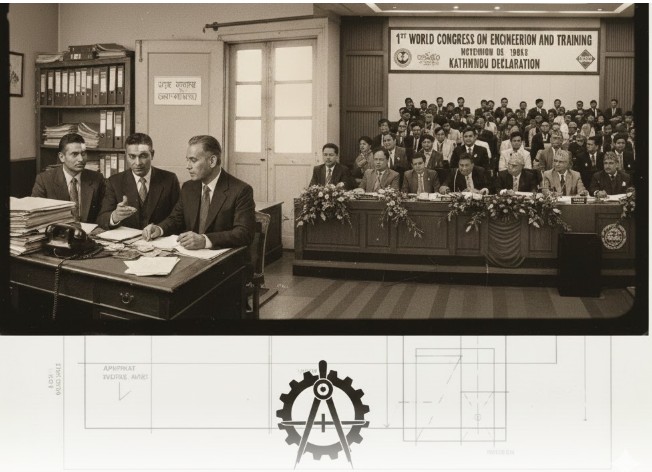 "From a Rented Room to a Global Stage: The Untold Story of Organizing Nepal's Landmark 1st World Congress in Engineering Education and Training in 1988