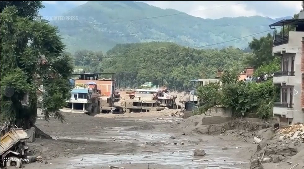 Rasuwa Flash Flood Strikes Nepal's Bhote Koshi and Trishuli River Systems