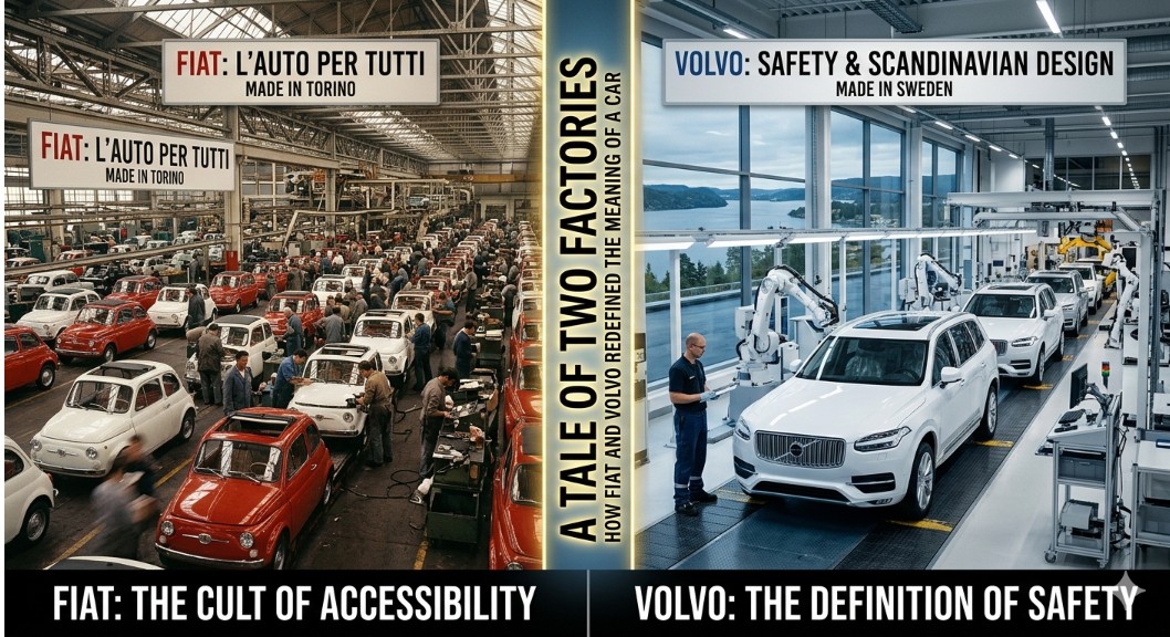 A Tale of Two Factories: How FIAT and Volvo Redefined the Meaning of a Car